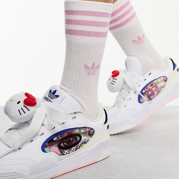 adidas Originals Shoes - ADIDAS Originals Adi 2000 X Hello Kitty Sneakers Size 5.5 NWOB Novelty Artsy